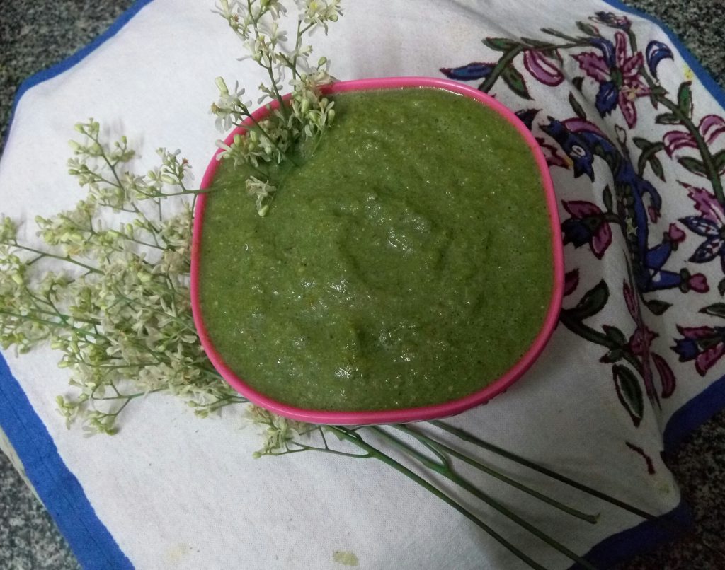 Raw Mango Mint Neem Chutney !