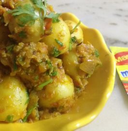 Maggie Masala Baby Potatoes - Yummy!