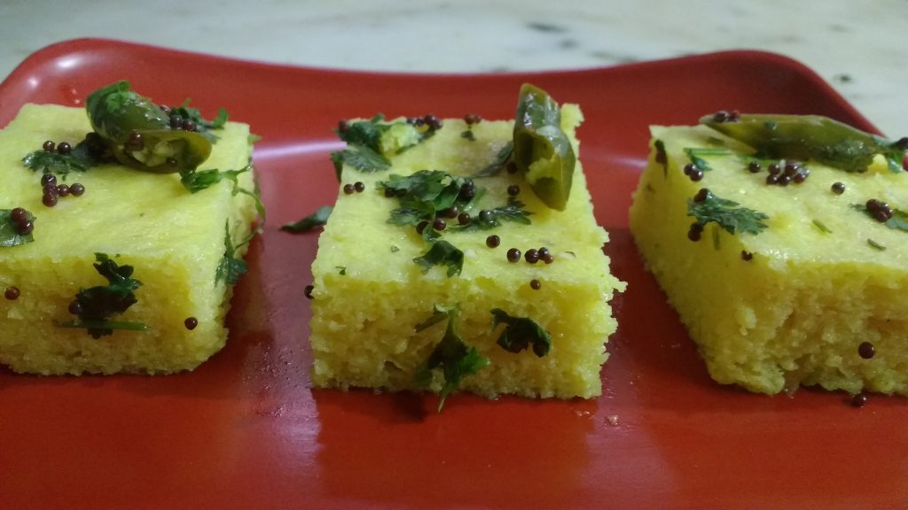 Moong Dal Dhokla - Yummy Breakfast