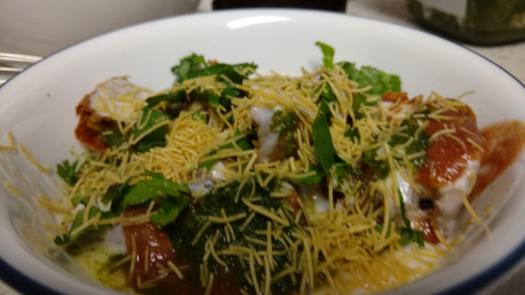 Baked Khasta Kachori Chaat - Yummy