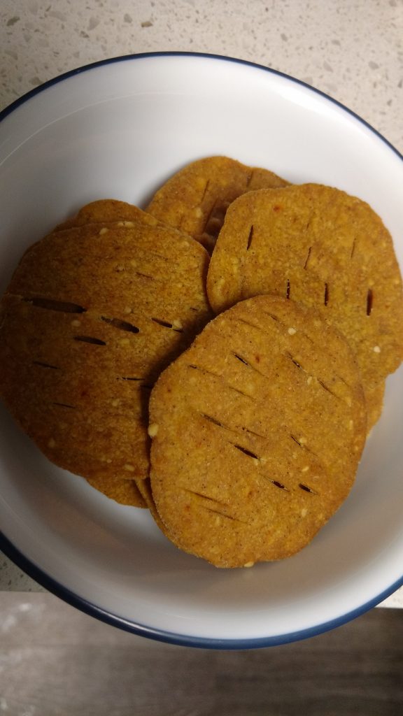 Baked Masala Puri - Oil Free Recipe