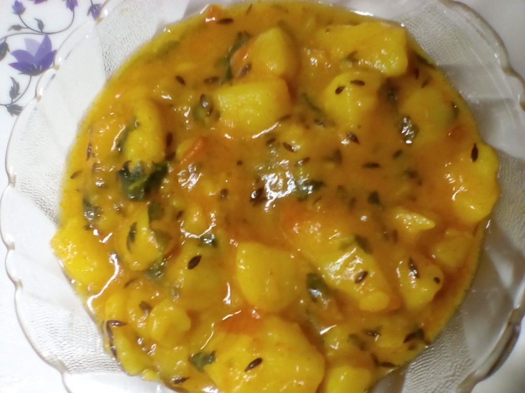 Raseeley Aloo Ki Sabji - Easy Recipe!!