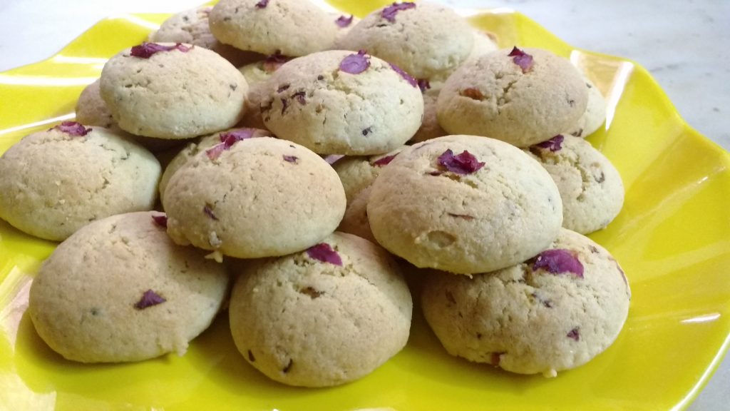 Homemade Cookies - Rose Flavored!