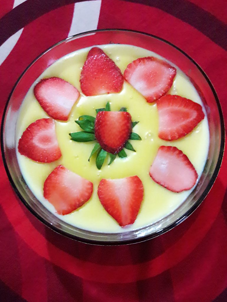 Fruit Custard - Delicious and Healthy!!