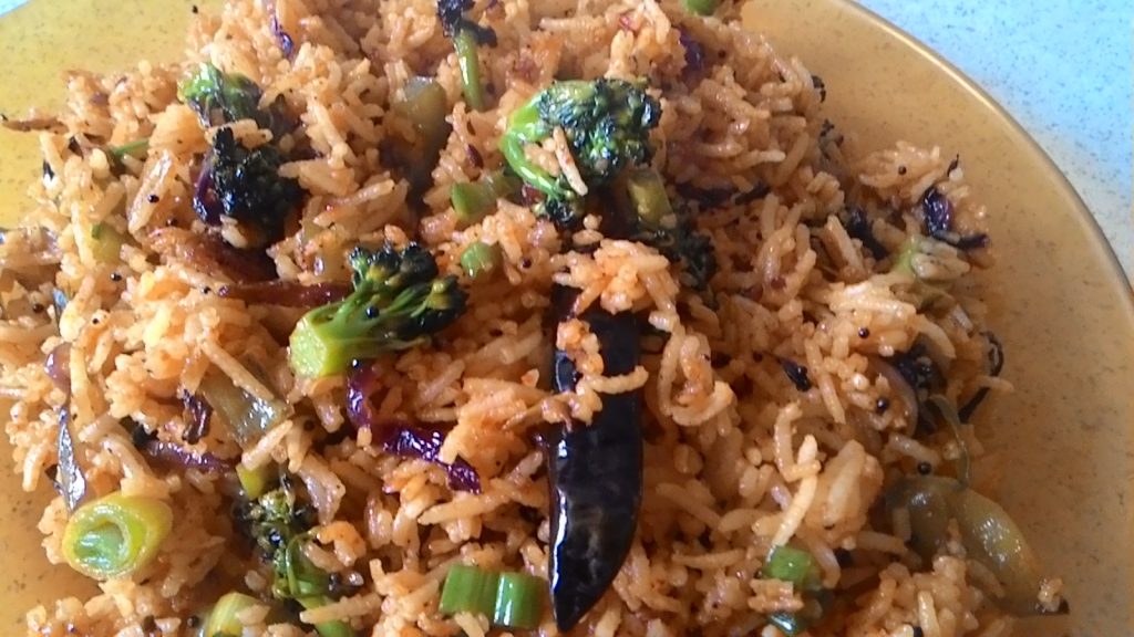 Broccoli Fried Rice - Healthy and Quick!