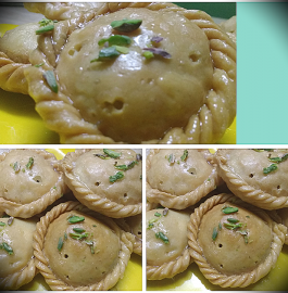 Chandrakala Sweet Recipe