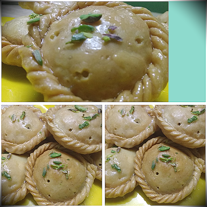 Chandrakala Sweet Recipe