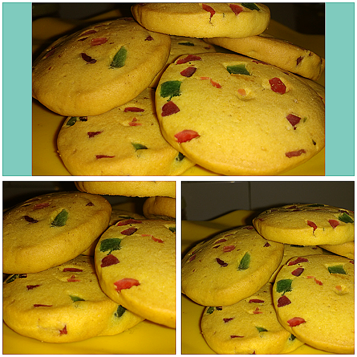 Tutti-Frutti Custard Cookies - Easy Recipe!