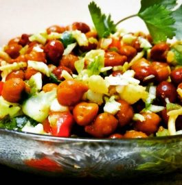 Black Chickpea Chaat : Nutritional Salad