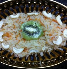 Sweet Rice With Carrot - Dessert Recipe!