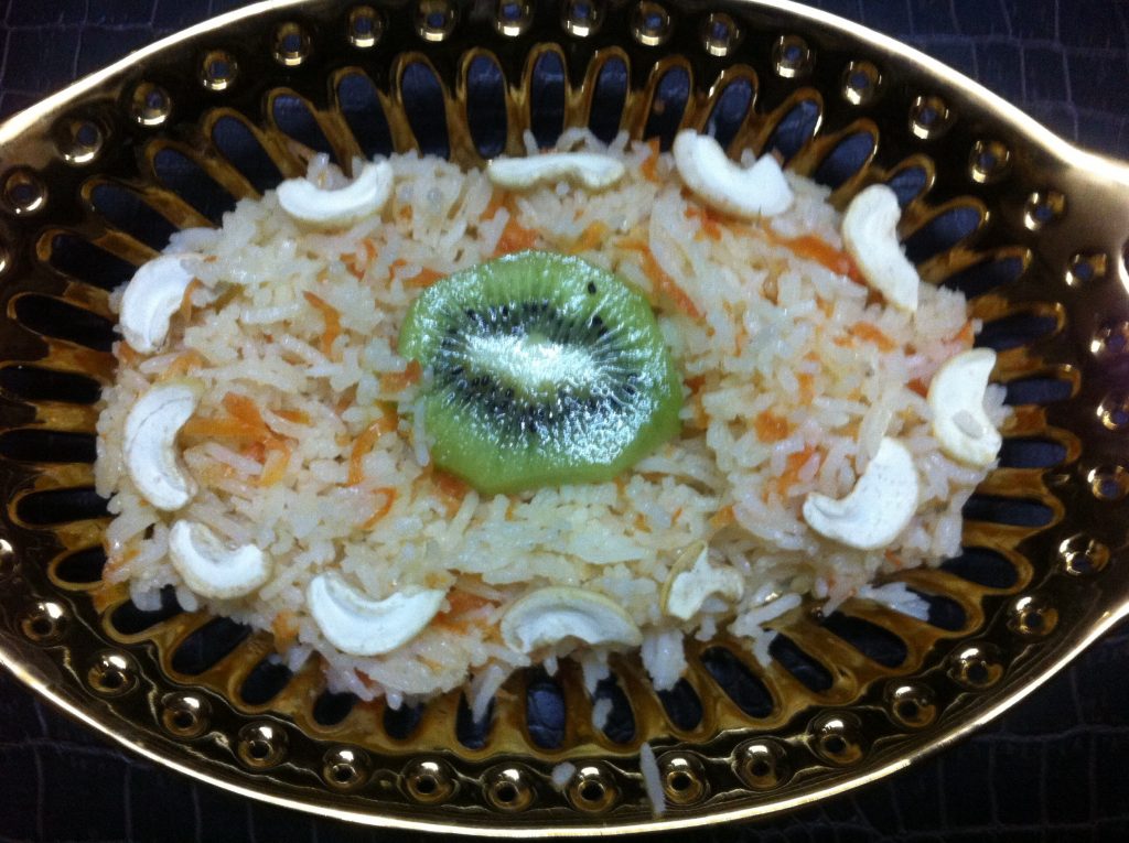 Sweet Rice With Carrot - Dessert Recipe!