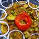 Mushroom Matar Creamy Masala - Spicy Curry!