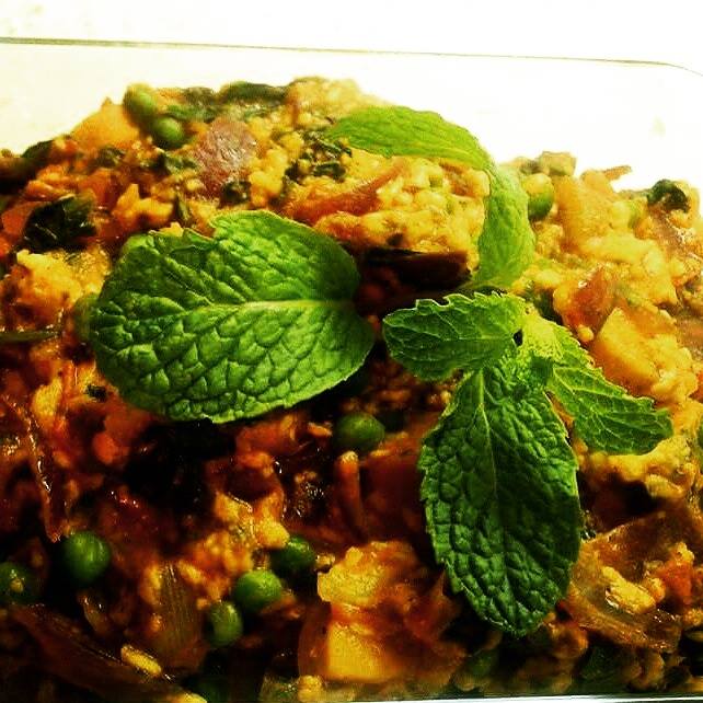Hariyali Mixed Vegetable - Yummy Sabzi