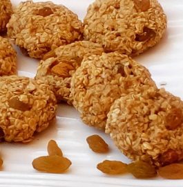 Banana Oats Cookies : 3-Ingredient Recipe