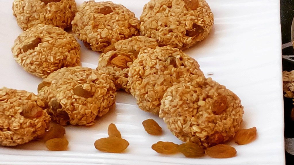 Banana Oats Cookies : 3-Ingredient Recipe