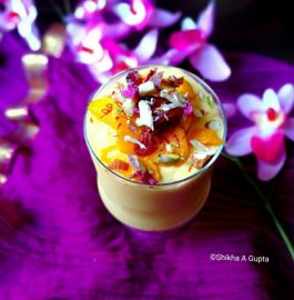 Mango Mastani - Chilled And Yummy Drink