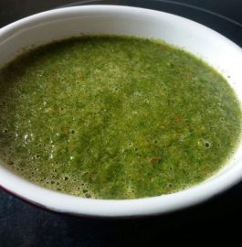 Mint Coriander Chutney - 2 Minute Recipe!!!