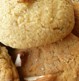 Whole Wheat Almond Cookies Recipe