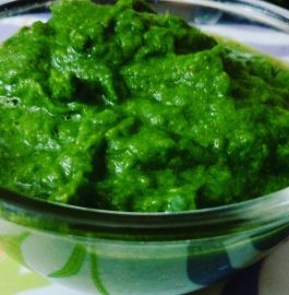 Coriander Chutney - Simple and Easy