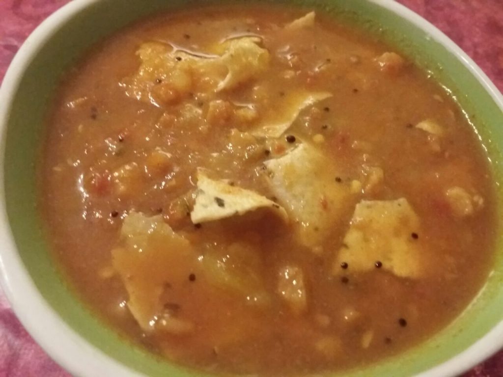 Papad Mangodi Aloo Mix - Flavorsome Curry