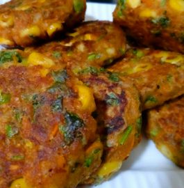 Sweet Corn And Leftover food Kabab Recipe