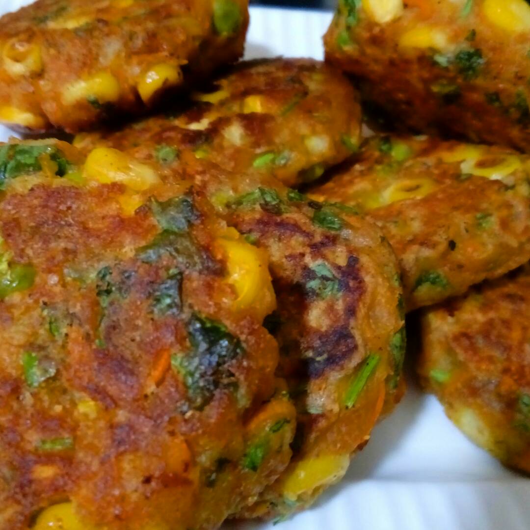 Sweet Corn And Leftover food Kabab Recipe