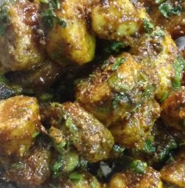 Besan Wali Arbi Curry Recipe