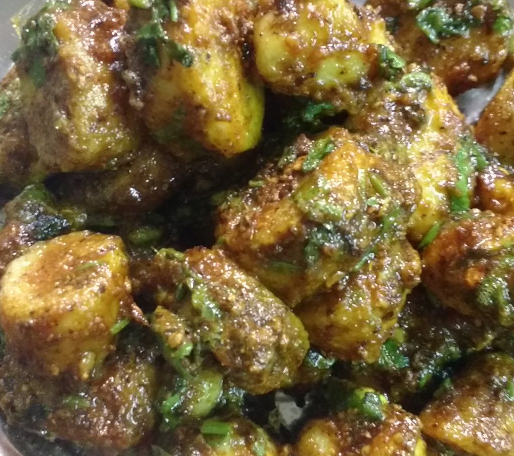 Besan Wali Arbi Curry Recipe