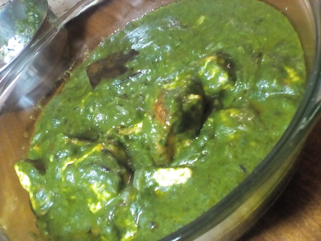 Palak Paneer - Delicious Sabzi (No Cream)