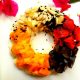 Frushi doughnut..(vegetarian fasting cake)