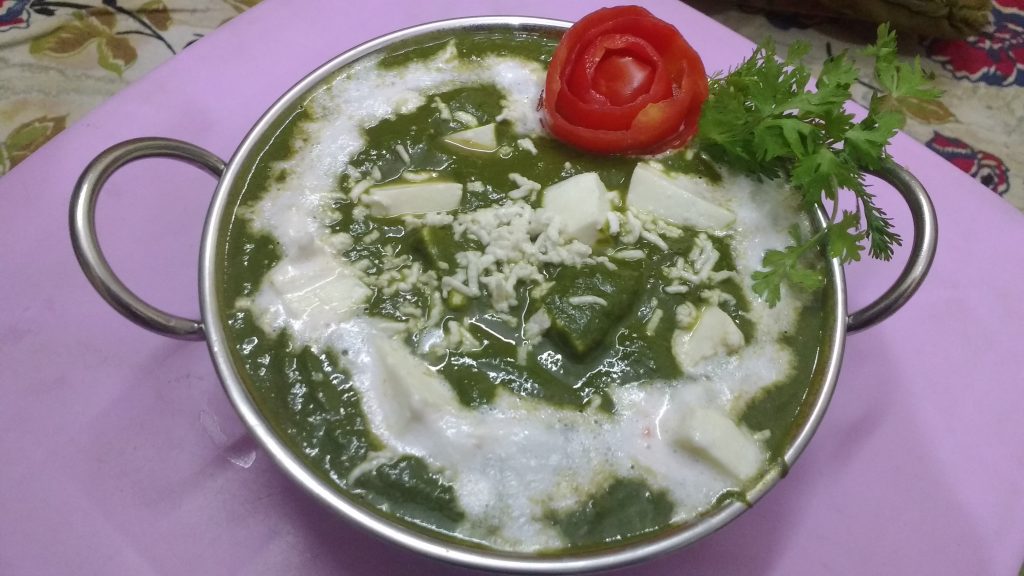 Palak Paneer - Healthy Curry