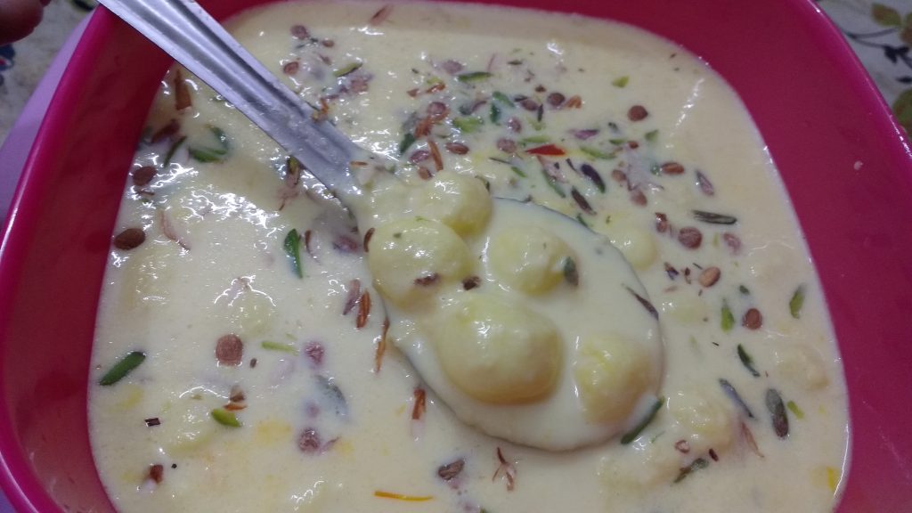 Chena Kheer Dessert Recipe