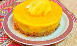 Mango Cheese Cake - Delicious Bite