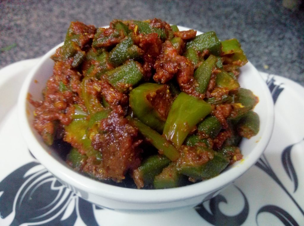 Bhindi Mirchi Masala - Flavorsome Curry