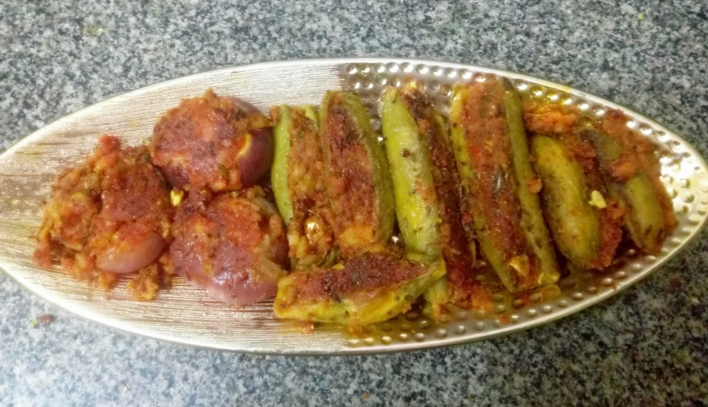 Stuffed Karela - Healthy And Spicy Curry