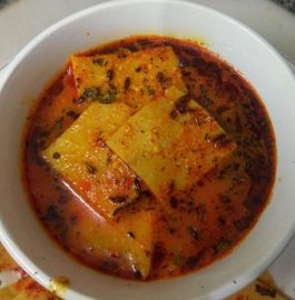 Pittod ki Sabzi - Rajasthani Special Curry