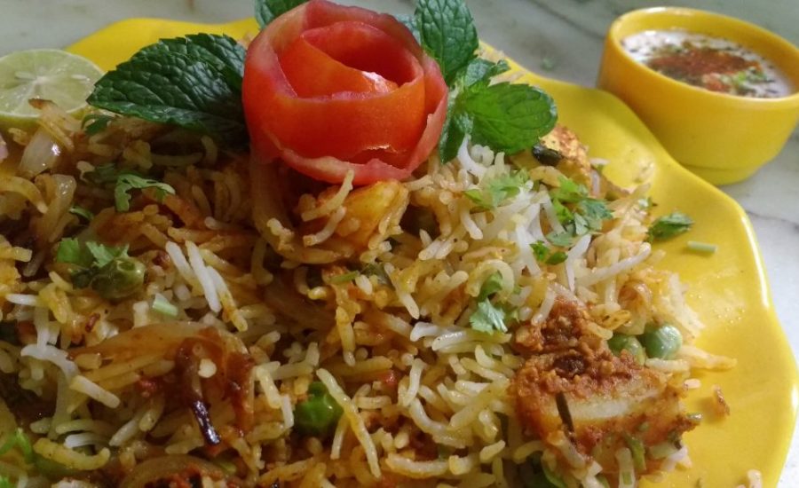 Hyderabadi Veg Biryani - Spicy Treat