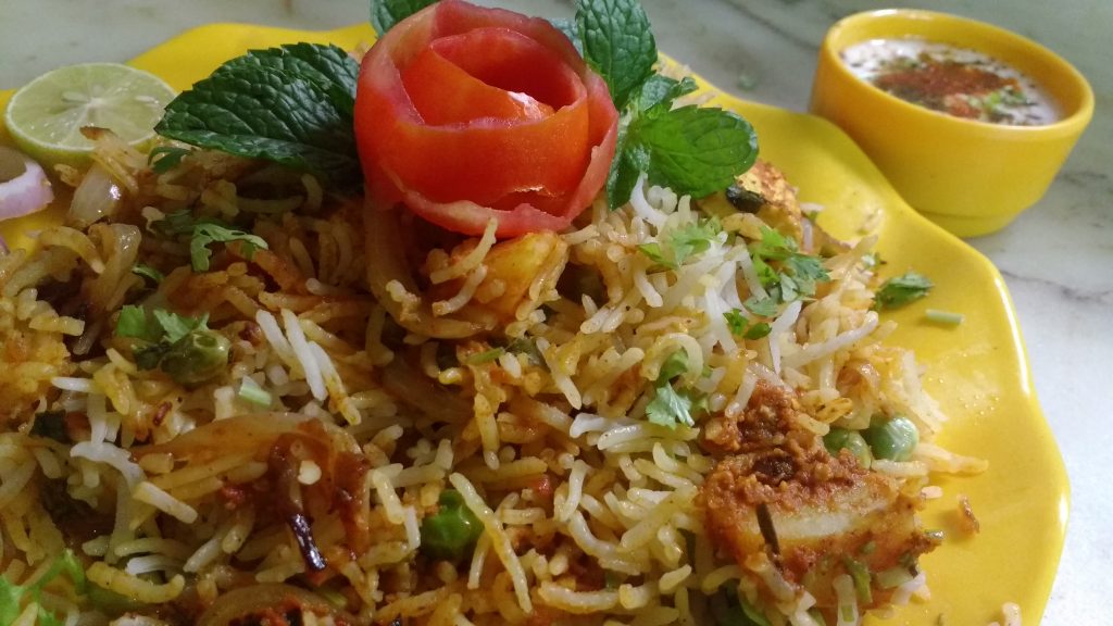Hyderabadi Veg Biryani - Spicy Treat