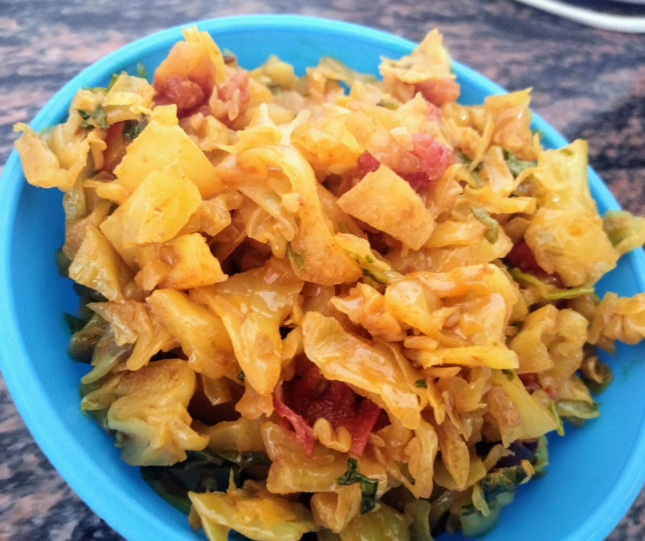 Cabbage Peas Curry Delicious And Healthy Zayka Ka Tadka