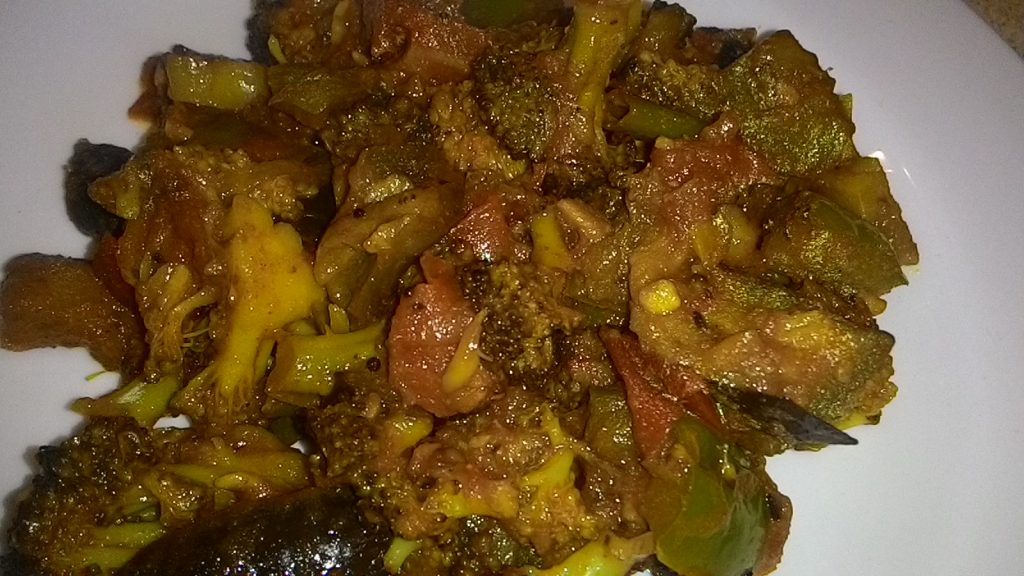 Mixed Veg With Maggie Masala - Yummy Sabzi