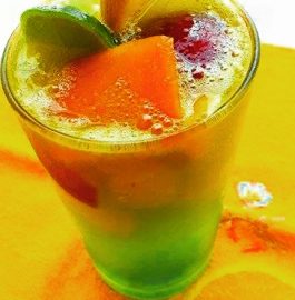 Mixed Fruits With Lemon – Yummy Mocktail