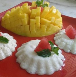 Baked Yogurt With Fruits Flavored - Yummy