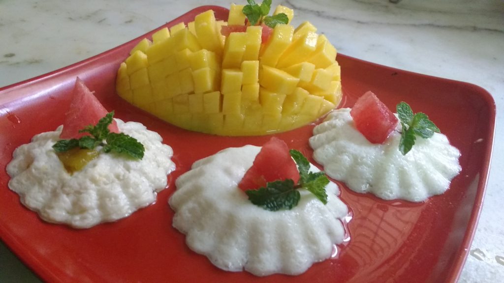 Baked Yogurt With Fruits Flavored - Yummy