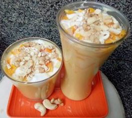 Mango Mastani - Delicious Milkshake