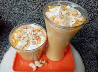 Mango Mastani - Delicious Milkshake