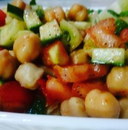 Chickpeas Salad - Healthy And Nutritious