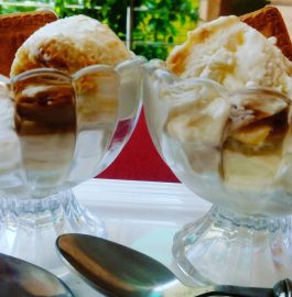 Curd Ice Cream With Parle G - Yummy