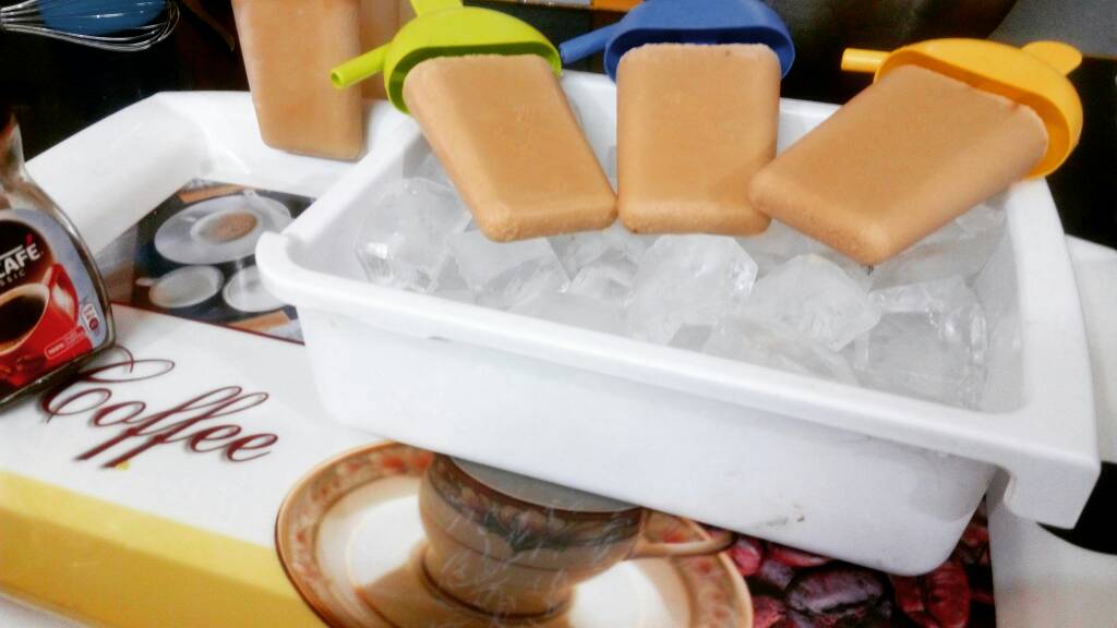 Iced Coffee Popsicles Recipe