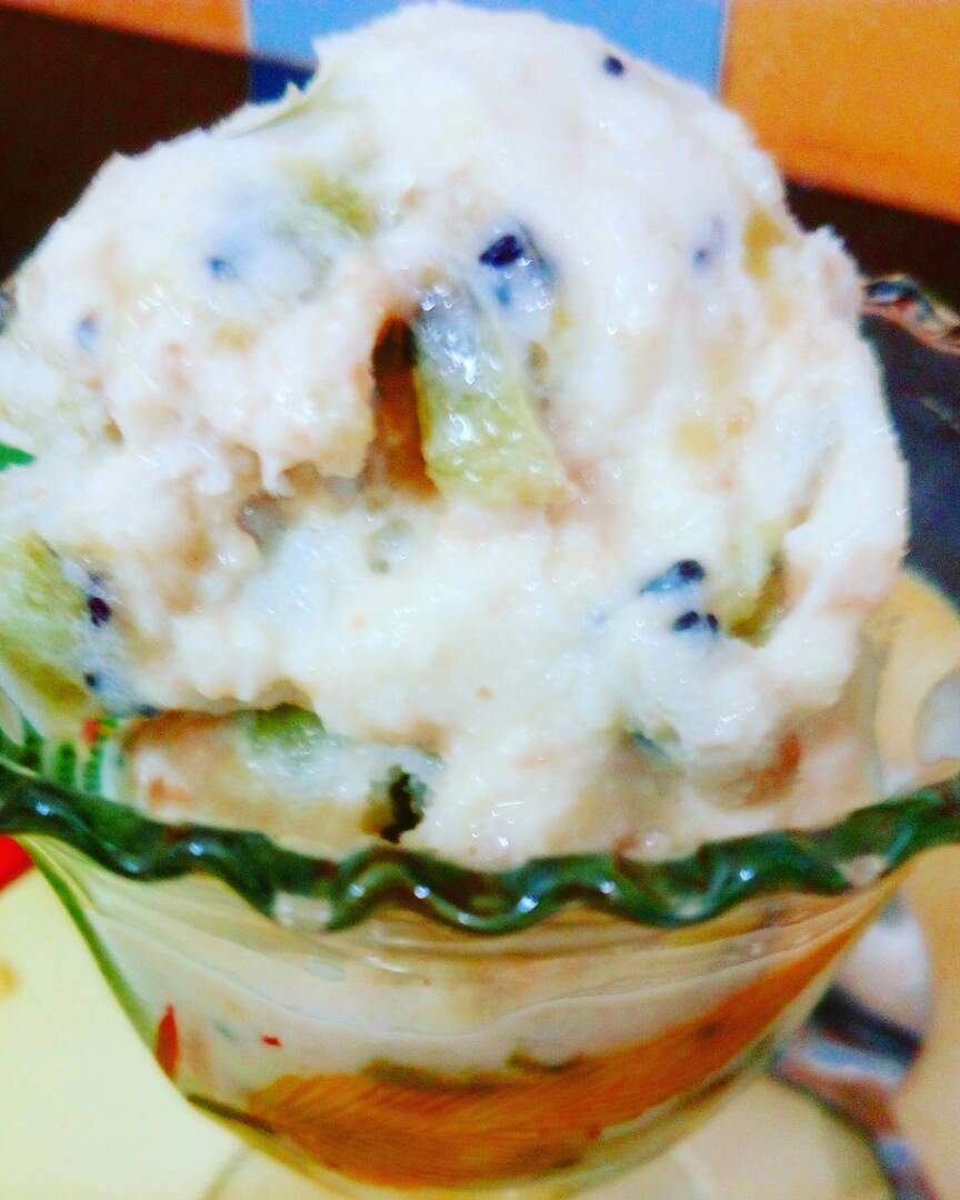 Kiwi Fruit Ice Cream - Delicious Bite
