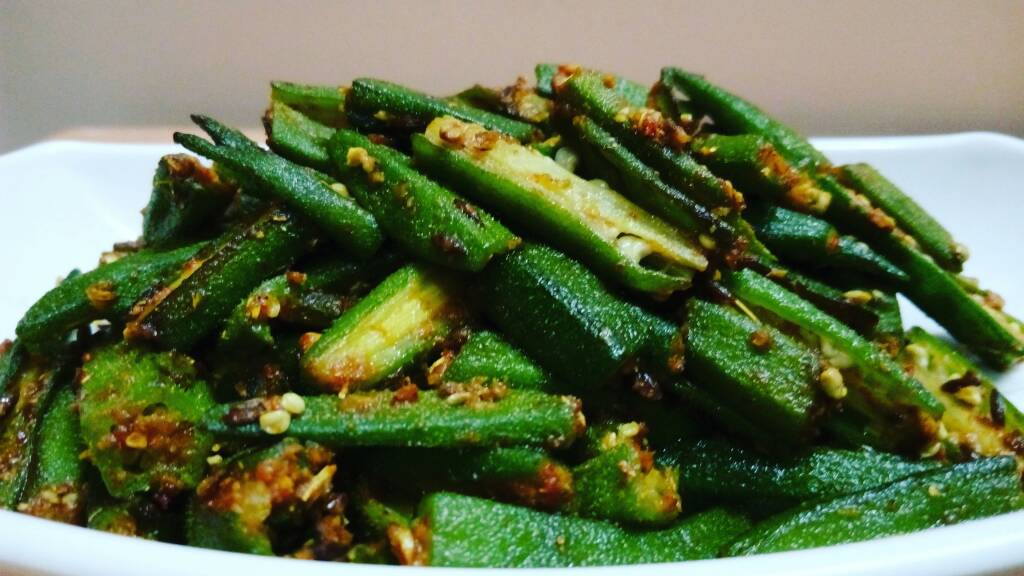 Anardana Bhindi Curry Recipe